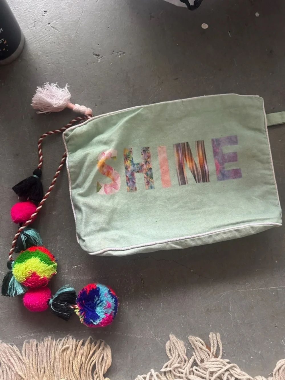SHINE Womens Travel Pouch - Accessory/Cosmetic Pouch - Colorful